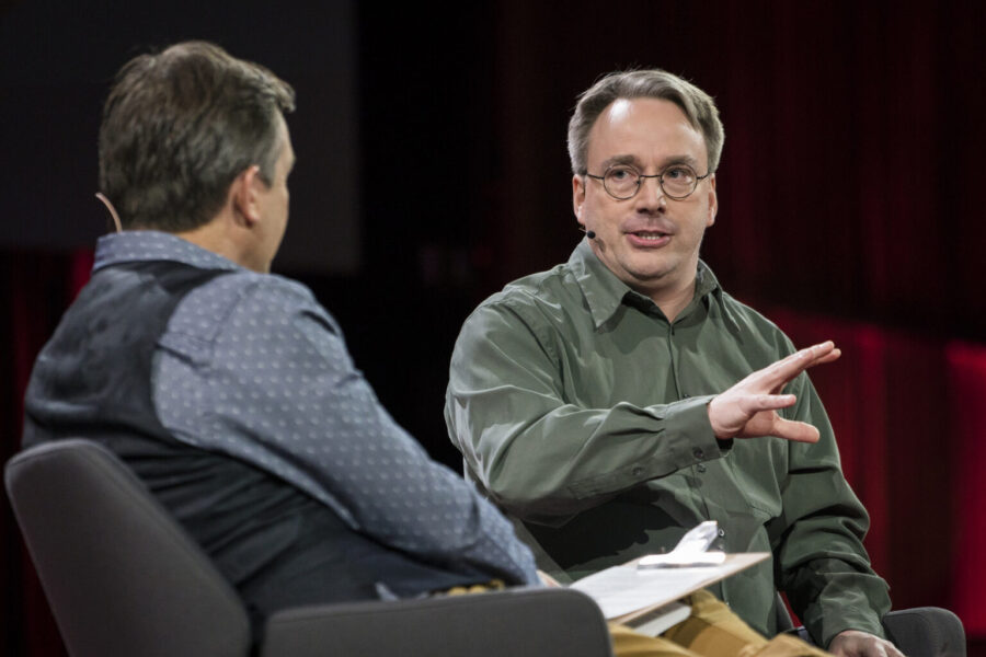 Linus Torvalds @ TED